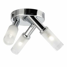 Koupelnové stropní LED svítidlo SEARCHLIGHT 2653-3CC-LED