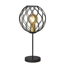 Netradiční stolní lampa Finesse EU4508BK