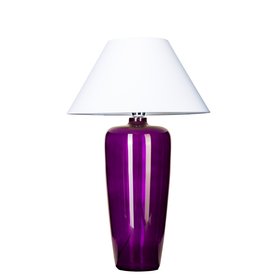 Fialová stolní lampa BILBAO Violet