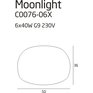 stropní svítidlo MOONLIGHT  C0076-06X