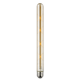 Filamentová LED žárovka 8W - teplá barva