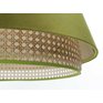 SENSEI Ratan - zelené závěsné světlo 50 cm