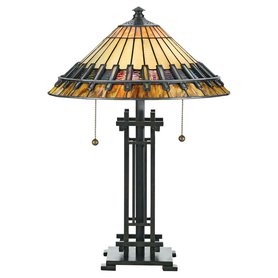 Stolní Tiffany lampa CHASTAIN výška 66 cm