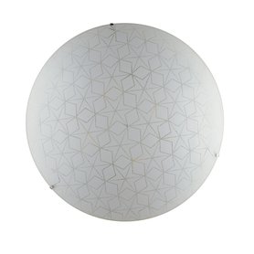 Nástěnné svítidlo z pískovaného skla Faneurope I-ESAGRAM-PL50