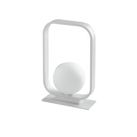 Bílá stolní lampa ROXY-L1