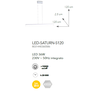 Moderní LED světlo LED-SATURN-S120