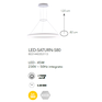 LED svítidlo LED-SATURN-S80