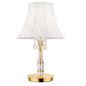 Rustikální stolní lampa MONET-LG
