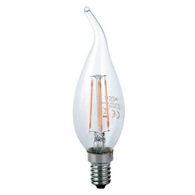 LED žárovka E14 Filament 6W teplá bílá