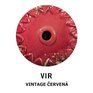 Retro závěsné svítidlo Ferroluce C1690 VIR Červená