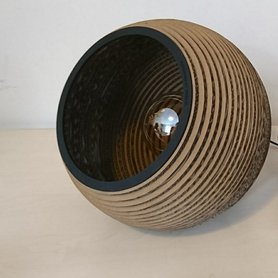 Kartonová stolní lampa SPHERIC BIG 25 cm