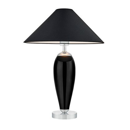 Černá stolní lampa Kaspa REA 40602102