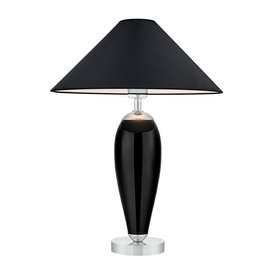 Černá stolní lampa REA 40602102