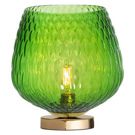 Zelená stolní lampa Venus