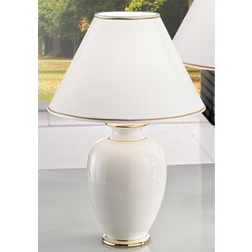 Keramická stolní lampa Avorio 0014.74.6
