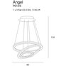 LED svítidlo MAXlight ANGEL P0149