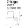 Info - Nástěnné osvětlení MAXlight CHICAGO W0193