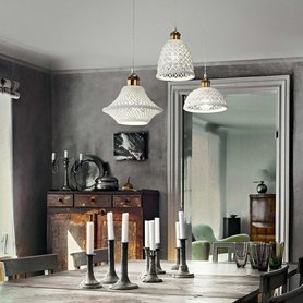 Luxusní lustr nad stůl LUGANO