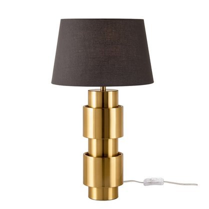 Zlatá stolní lampa Art Deco Incanti Perpetuo