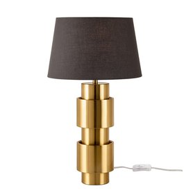 Zlatá stolní lampa Art Deco PERPETUO 50 cm