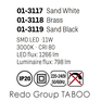 LED závěsné světlo Redo TABOO 01-3118