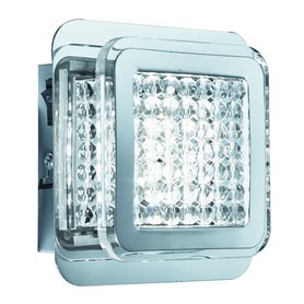 Nástěnné LED svítidlo Searchlight QUADRANT 7321CC