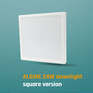 Hranaté stropní LED svítidlo ALGINE 24W