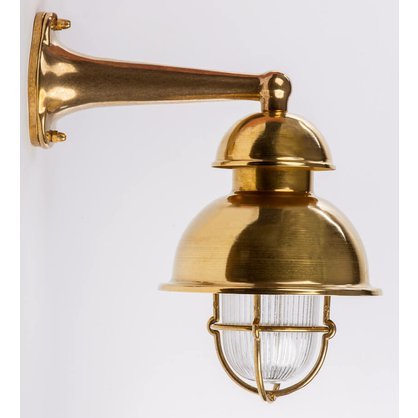 Nástěnná mosazná lampa Sailor A