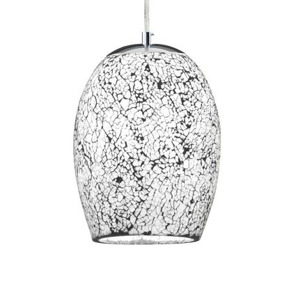 Závěsné svítidlo Searchlight CRACKLE 8069WH